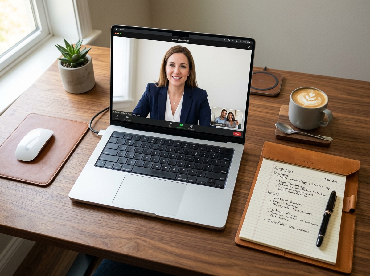 Asesoría legal virtual por videollamada